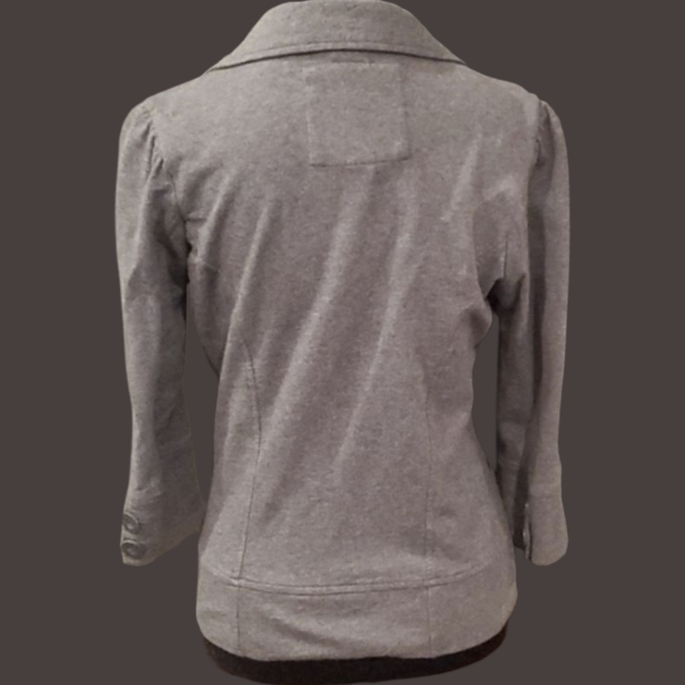 ONEILL Gray 3/4 Sleeve Jacket Size Medium. - Picture 2 of 3